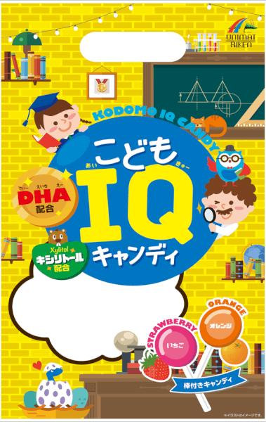 Kẹo mút IQ Unimat Riken bổ sung DHA cho bé