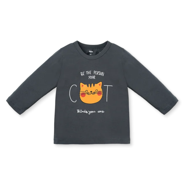 Bộ bé trai dài Animo Easy HN1025035 (1-4Y,Xám-xám)