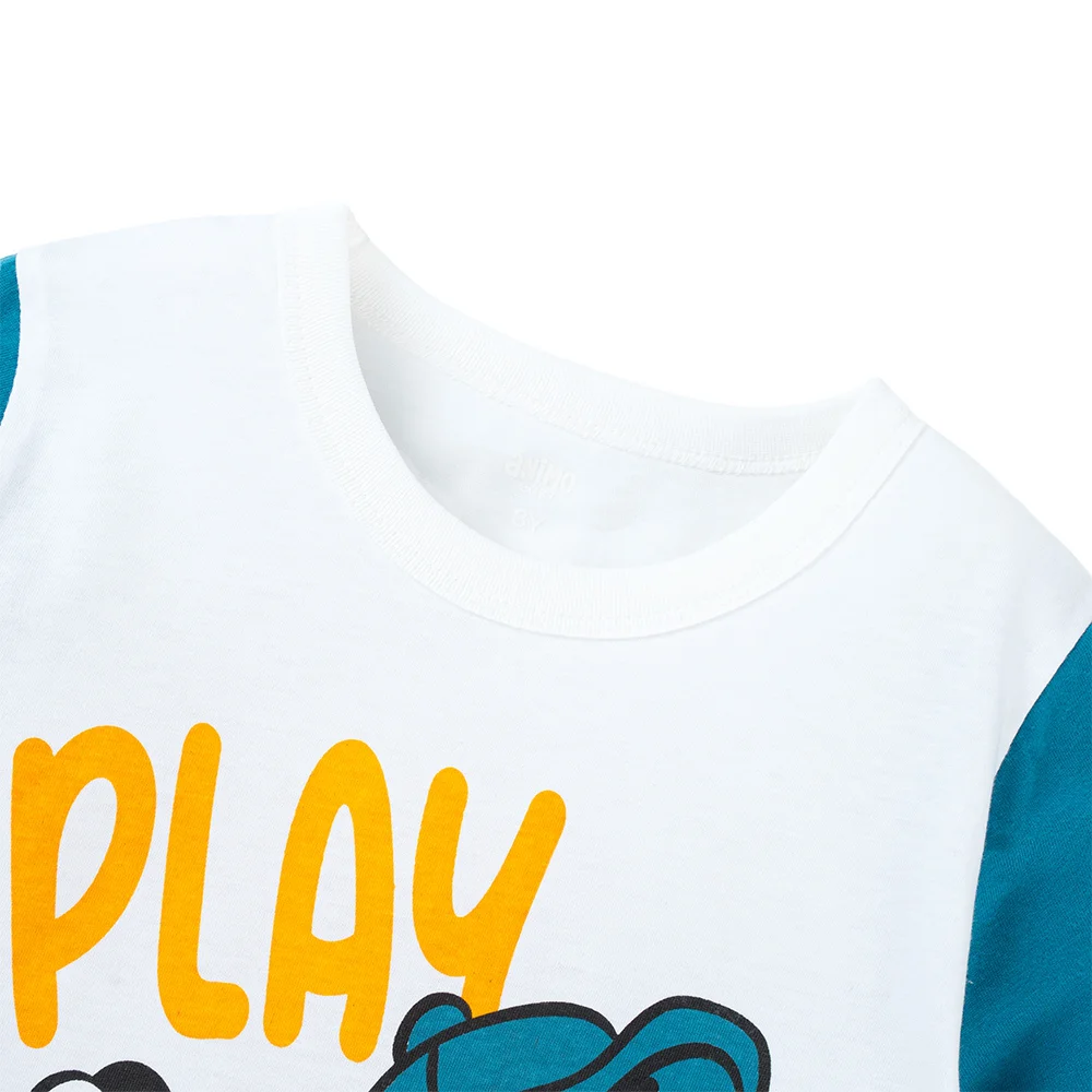 Bộ bé trai dài Animo Easy HN1025033 (1-4Y,Trắng-dương)