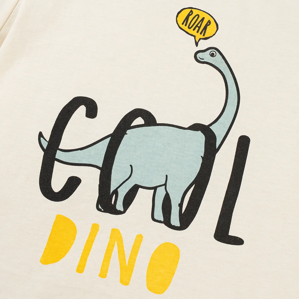 Bộ bé trai ngắn Animo Easy HN1025002 (1-4Y,Kem-lá, NN02)