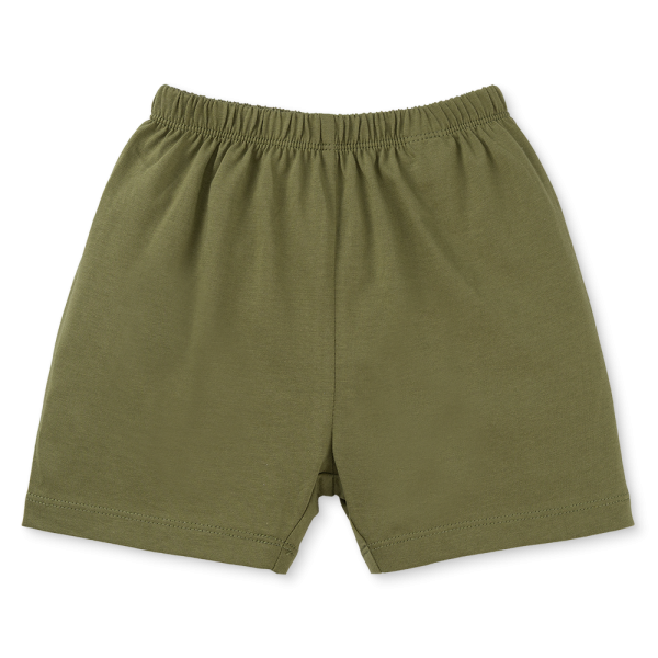 Bộ bé trai ngắn Animo Easy HN1025008 (1-4Y,Kem-lá, NN01)