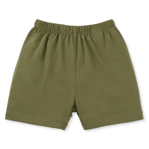 Bộ bé trai ngắn Animo Easy HN1025008 (1-4Y,Kem-lá, NN01)