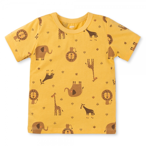 Bộ bé trai ngắn Animo Easy HN0925065 (1-4Y,Vàng-nâu, TT04)