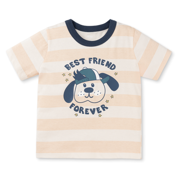 Bộ bé trai ngắn Animo Easy HN0925061 (1-4Y,Be-dương, NN02)