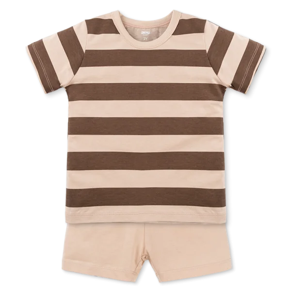 Bộ bé trai ngắn Animo Easy HN0925060 (1-4Y,Be, DD07)