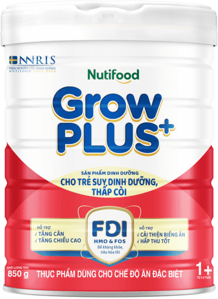 Sữa GrowPLUS+ Đỏ, 1 tuổi, 850G