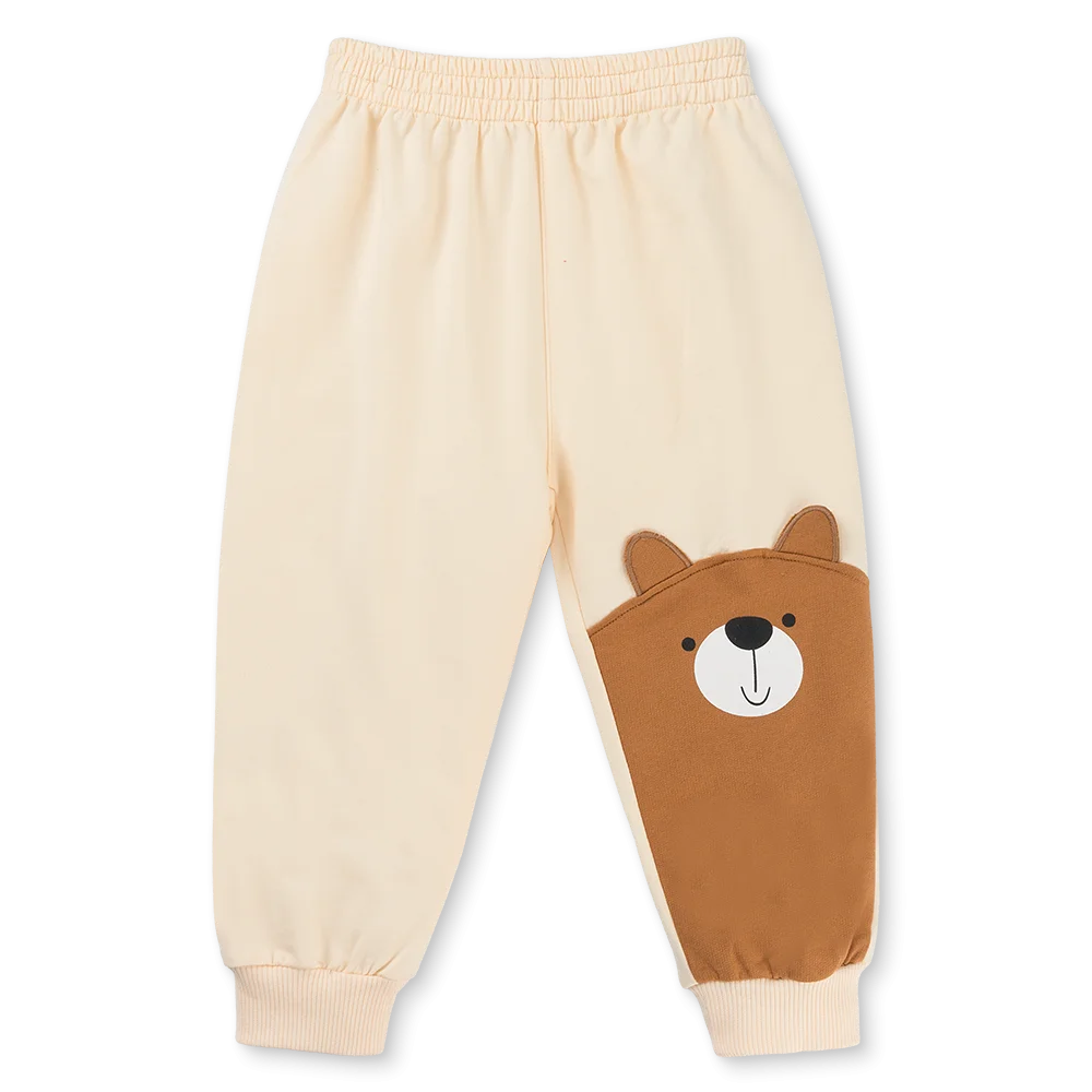 Bộ bé trai tay ngắn quần dài có nón Animo HN1125008 (1-6Y,Trắng-kem, NN02)