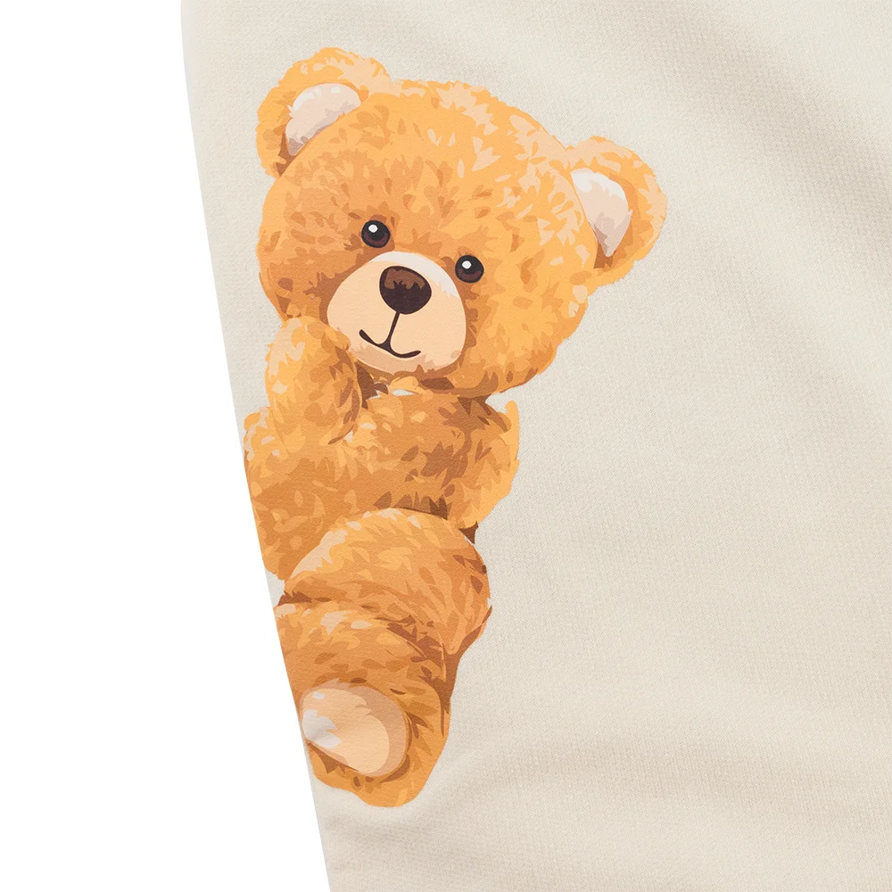 Bộ yếm bé trai ngắn Animo HN1125007 (1-4Y,Kem-nâu, NN02)