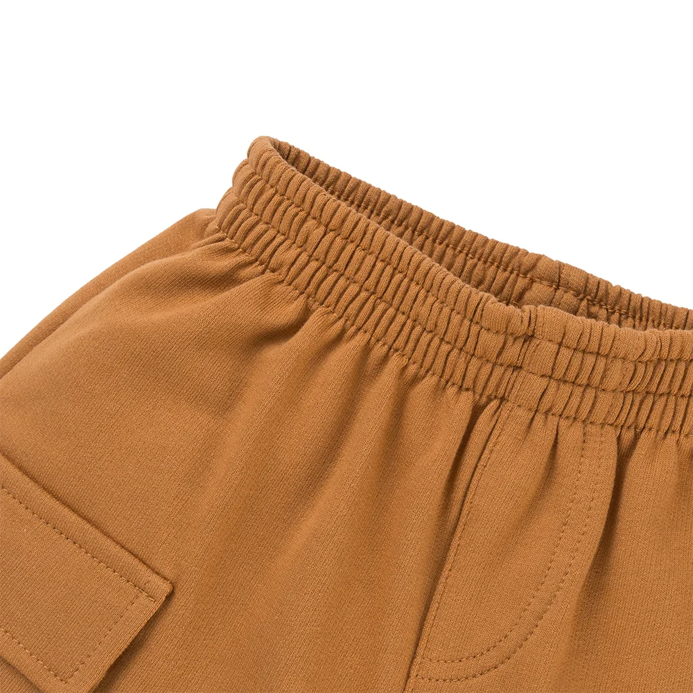 Bộ Polo bé trai ngắn Animo HN1125005 (1-6Y,Trắng-nâu, NN02)