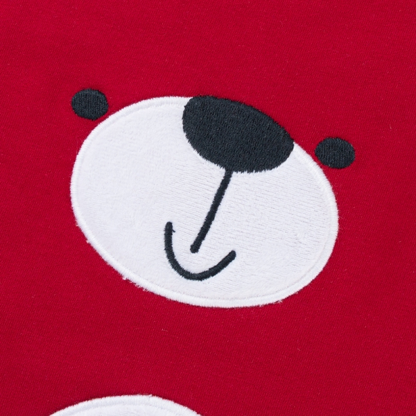 Bộ yếm bé trai ngắn Animo HN1125003 (1-4Y,Trắng-đỏ, TT02)