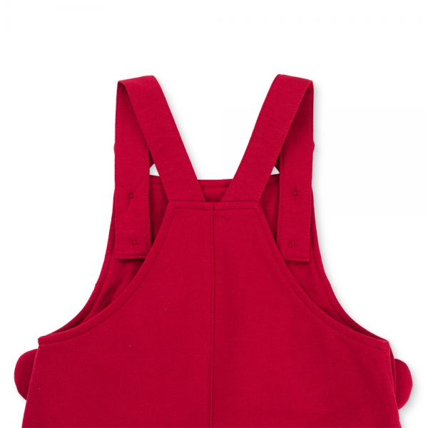 Bộ yếm bé trai ngắn Animo HN1125003 (1-4Y,Trắng-đỏ, TT02)