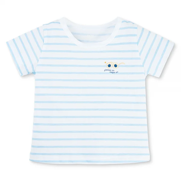 Bộ bé gái ngắn Animo Easy TX1025015 (1-4Y,Trắng-kem,NN08)