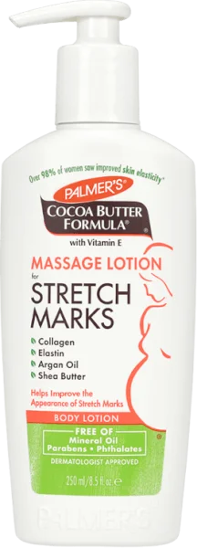Lotion ngăn ngừa, giảm vết rạn khi mang thai Palmer 250ml