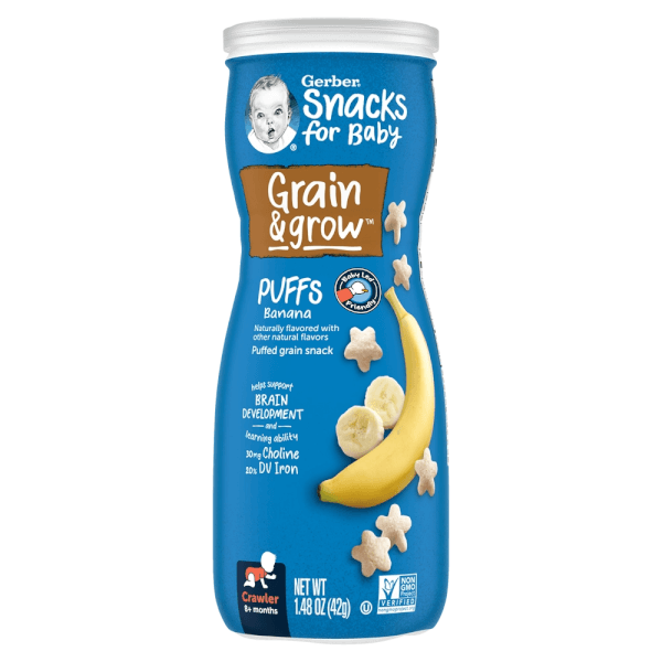 Combo 2 hộp Bánh Ăn Dặm Gerber vị Chuối 42g *giao bao bì ngẫu nhiên*