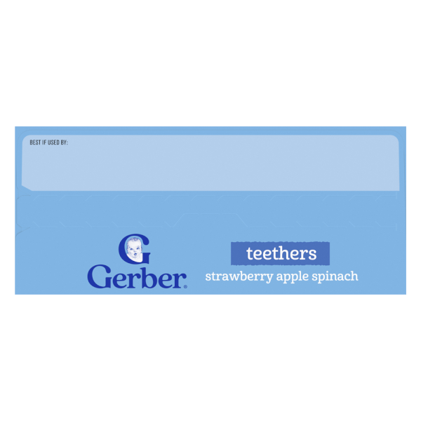 Combo 2 Bánh gạo Gerber vị Dâu Táo Cải bó xôi *giao ngẫu nhiên*