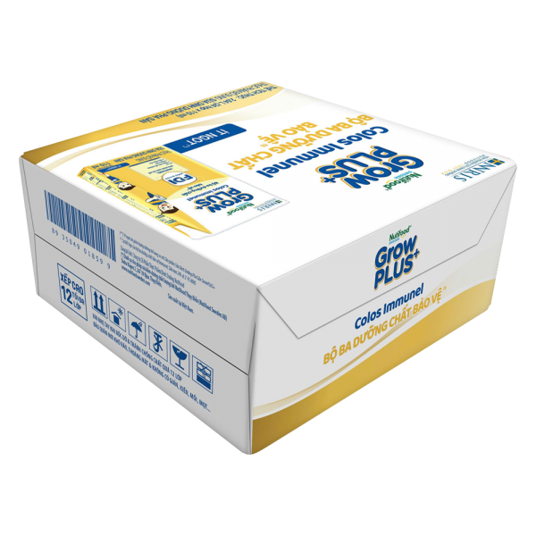Combo 5 Thùng sữa GrowPLUS+ Colos Immunel, 4x110ml, 60 lốc (5 thùng 12 lốc hoặc 10 thùng 6 lốc)