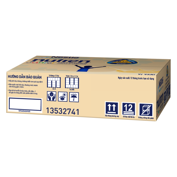 Thùng Thực phẩm dinh dưỡng y học Nutren Junior 110ml (1 -10 tuổi) (Lốc 4 hộp)
