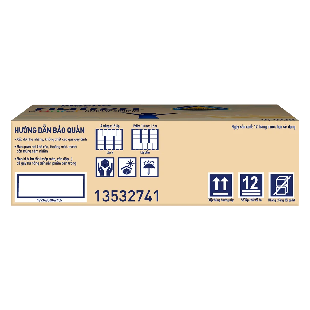 Thùng Thực phẩm dinh dưỡng y học Nutren Junior 110ml (1 -10 tuổi) (Lốc 4 hộp)