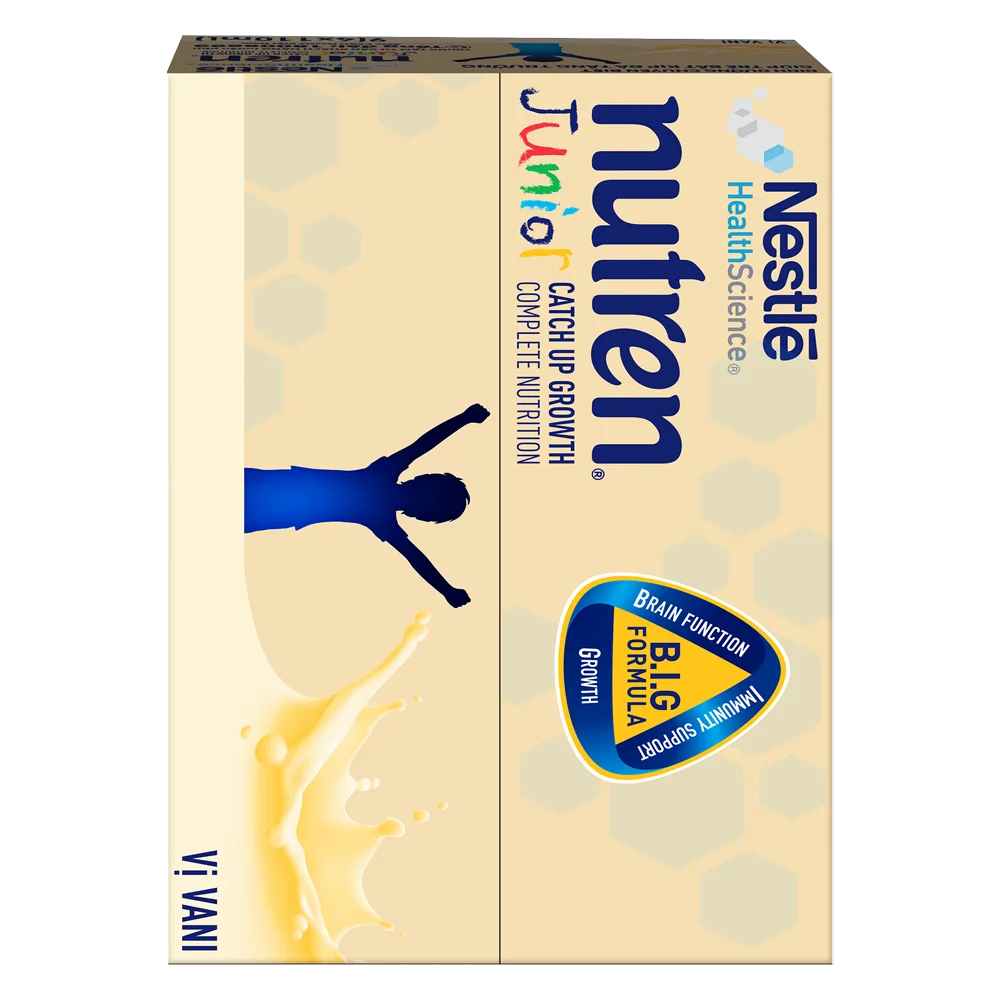 Thùng Thực phẩm dinh dưỡng y học Nutren Junior 110ml (1 -10 tuổi) (Lốc 4 hộp)