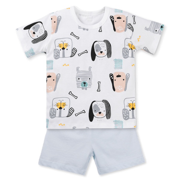 Bộ bé trai áo tay ngắn quần ngắn Animo easy (1-4Y) HN0525049