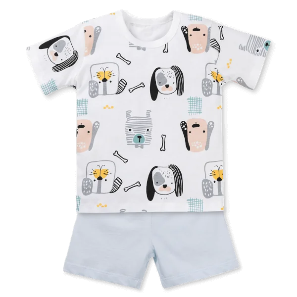 Bộ bé trai áo tay ngắn quần ngắn Animo easy (1-4Y) HN0525049