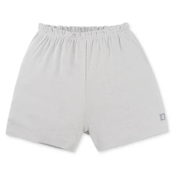 Set 2 Bộ kháng khuẩn Modal ngắn Animo VD0725006 (0-24M, Xám-trắng, NN06)