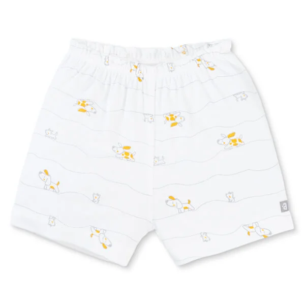 Set 2 Bộ kháng khuẩn Modal ngắn Animo VD0725006 (0-24M, Xám-trắng, NN06)