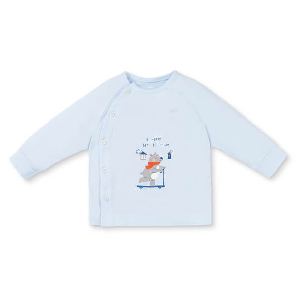 Set 2 Bộ kháng khuẩn Modal dài Animo BMC0925005 (0-24M, Biển-trắng, NN06)