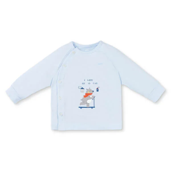 Set 2 Bộ kháng khuẩn Modal dài Animo BMC0925005 (0-24M, Biển-trắng, NN06)