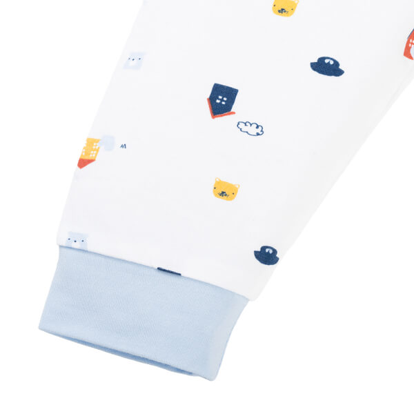 Set 2 Bộ kháng khuẩn Modal dài Animo BMC0925005 (0-24M, Biển-trắng, NN06)