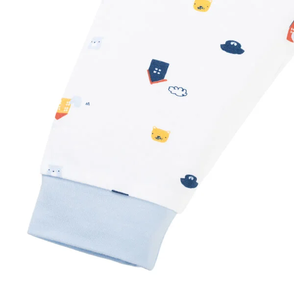 Set 2 Bộ kháng khuẩn Modal dài Animo BMC0925005 (0-24M, Biển-trắng, NN06)