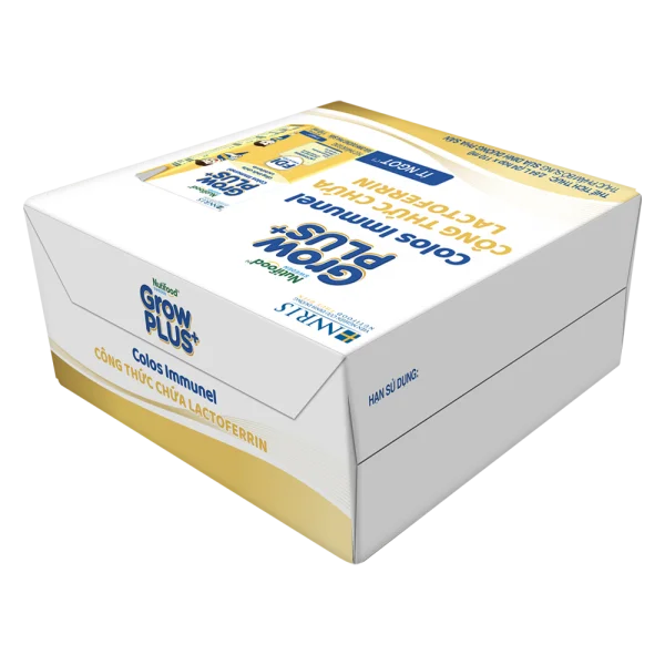 Combo 3 Thùng Sữa dinh dưỡng pha sẵn GrowPLUS+ Colos Immunel 110ml, lốc 4 hộp (Từ 1 tuổi)