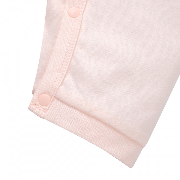 Bodysuit đông vải mỏng Animo MN0925025_M9550 (0-12M,Hồng)