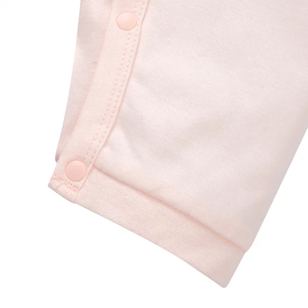 Bodysuit đông vải mỏng Animo MN0925025_M9550 (0-12M,Hồng)