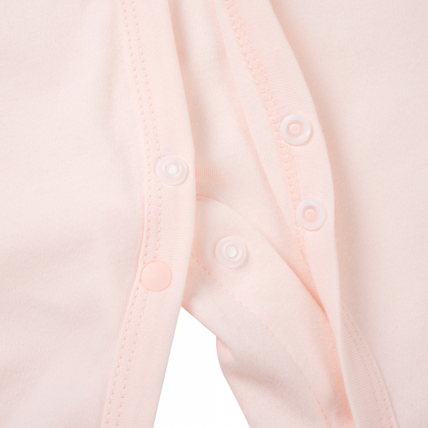 Bodysuit đông vải mỏng Animo MN0925025_M9550 (0-12M,Hồng)