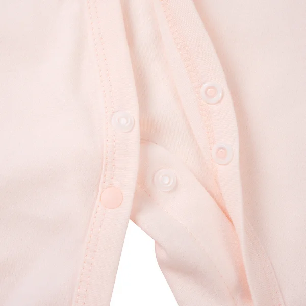 Bodysuit đông vải mỏng Animo MN0925025_M9550 (0-12M,Hồng)