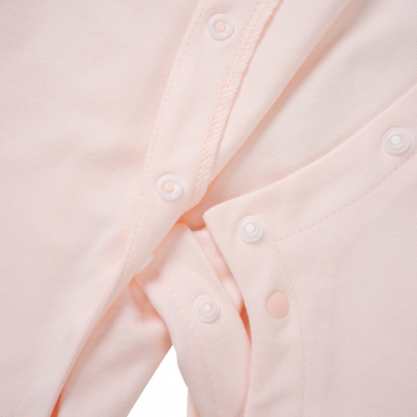 Bodysuit đông vải mỏng Animo MN0925024_M9549 (0-12M,Hồng)