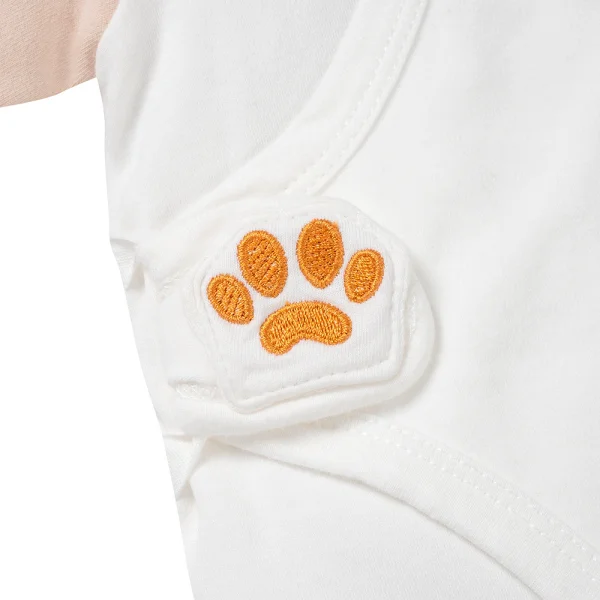 Bodysuit đông vải mỏng Animo MN0925020_M9545 (0-12M,Xanh)