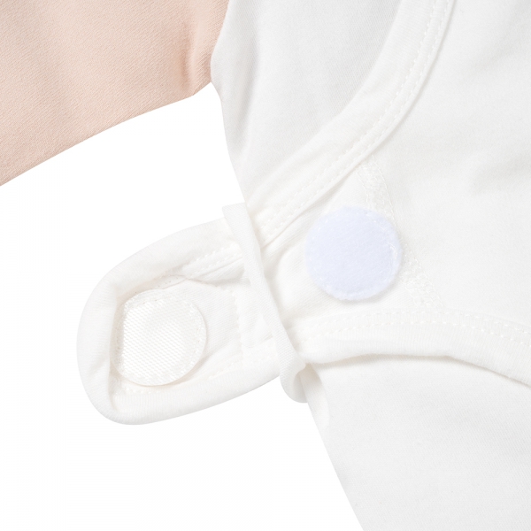 Bodysuit đông vải mỏng Animo MN0925020_M9545 (0-12M,Xanh)