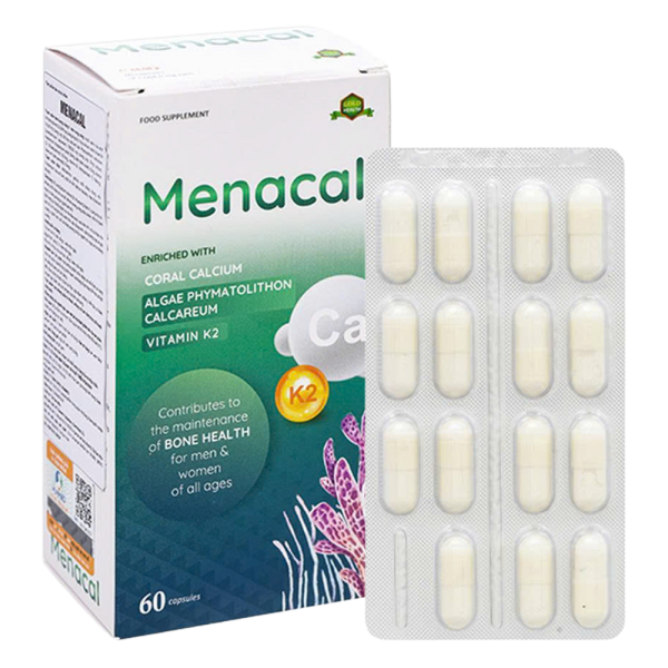 Giảm 15% tối đa 55K cho đơn TPCN Menacal từ 349K 