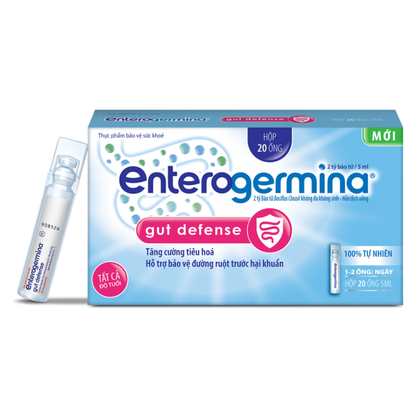 Giảm 15% tối đa 30K cho đơn TPCN Enterogermina Gut Defense từ 179K
