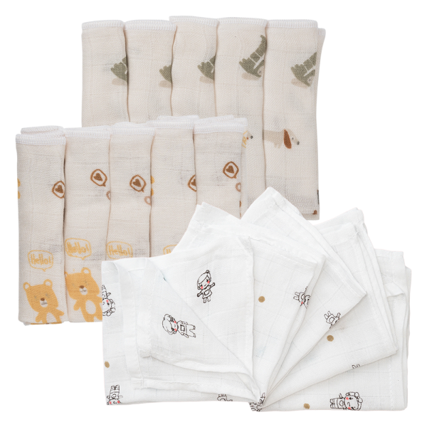 Giảm 20K cho đơn Khăn gạc sợi tre Animo từ 79K