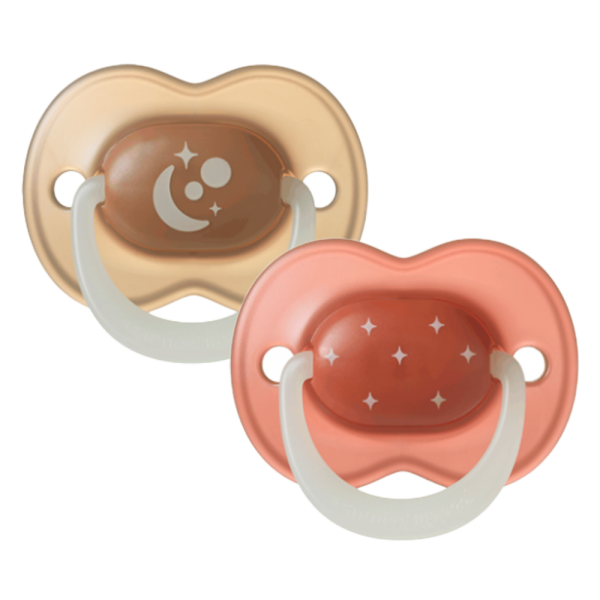 Ty Ngậm Dạ Quang Cho Bé Tommee Tippee Night Glow 6-18 Tháng (Vỉ Đôi) (Giao mẫu ngẫu nhiên)