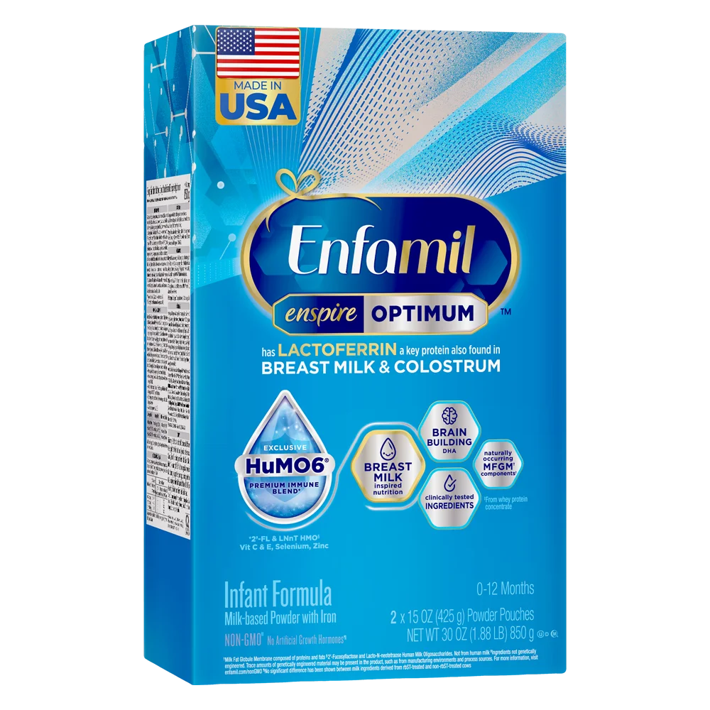 Sản phẩm dinh dưỡng công thức Enfamil Enspire Optimum, 850g (hộp giấy)