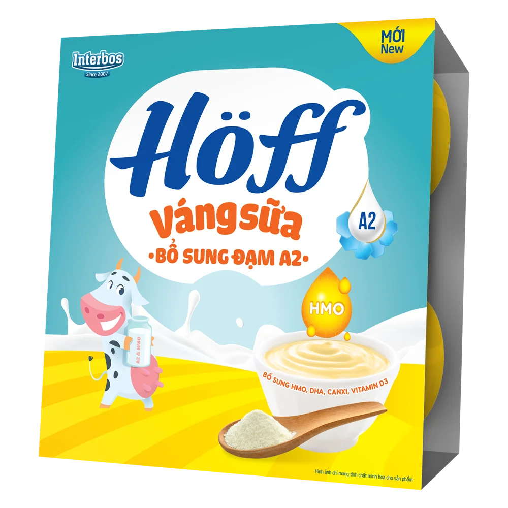 Váng sữa HӦff  - Bổ sung đạm A2 55gr