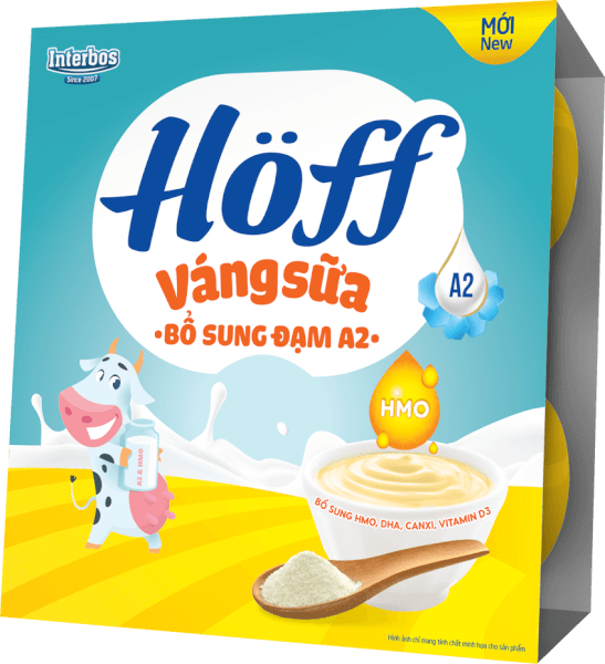 Váng sữa HӦff  - Bổ sung đạm A2 55gr