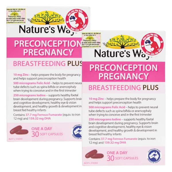 Combo 2 Thực phẩm bảo vệ sức khỏe Nature