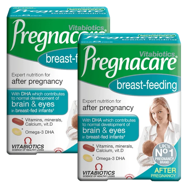 Combo 2 Thực phẩm bảo vệ sức khỏe PREGNACARE BREAST-FEEDING