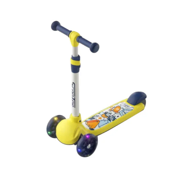 Xe scooter 3 bánh có đèn  Animo 806T C508 (Vàng)