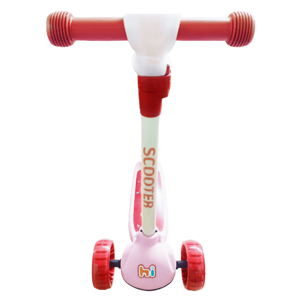 Xe scooter 3 bánh có đèn Animo 806 C508 (Hồng)